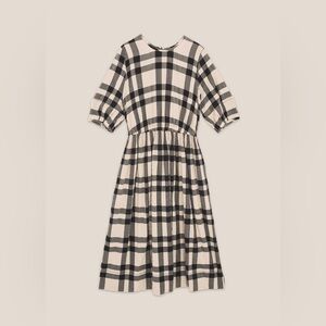 YMC “Garden” Cotton Midi Dress